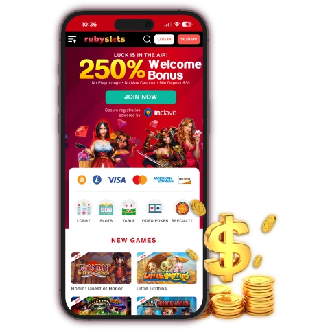 Ruby Slots Casino Canada Mobile